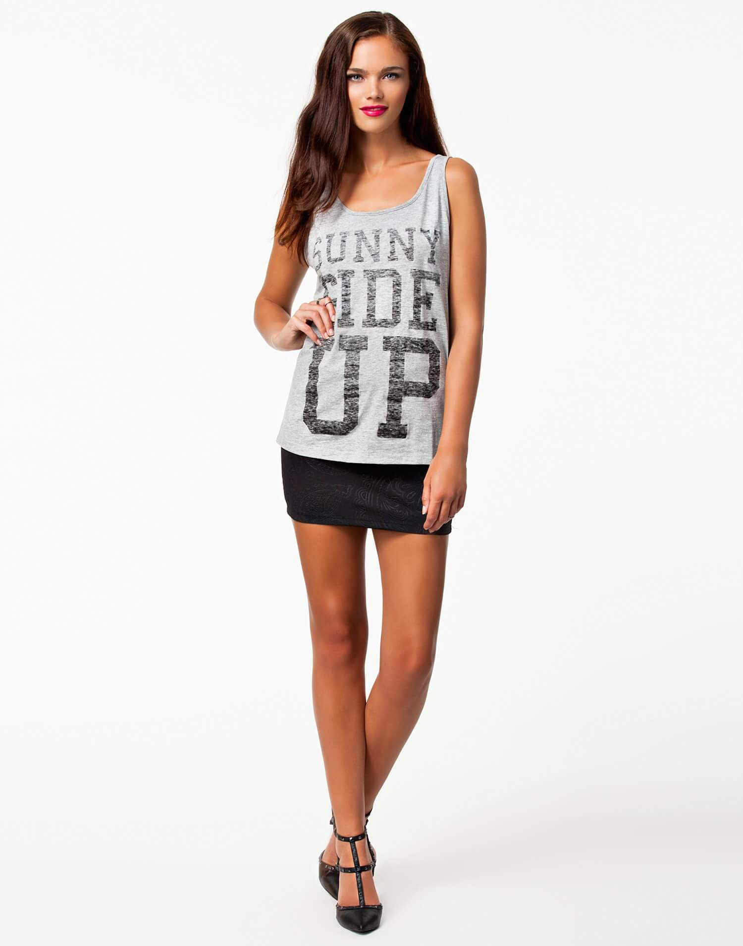 تی شرت تابستانه Tank Selected Femme - تصویر 3